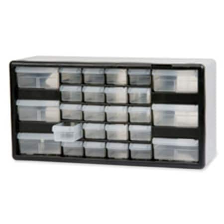 Homecare Products Stackable Cabinet- 26 Drawers- 20 in x6-.38 in x10-1.332 in - Black-Gray HO528784